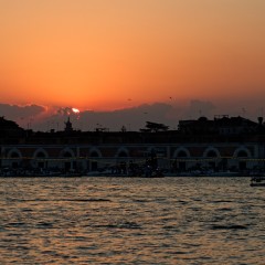 Coucher de soleil sur Venise