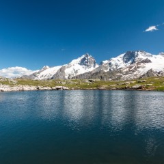 Le lac Noir - plateau d'Emparis (2 435 m)