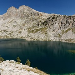 Le lac Nègre (2 350 m)