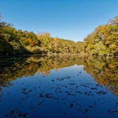 Le plan d'eau du Gesvres au moulin de la Verrière