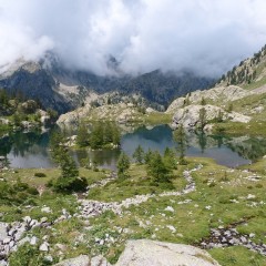 Le lac de Trecolpas (2 150 m)