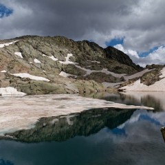 Les lacs Bessons - deuxième lac (2 545 m)