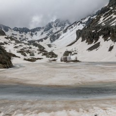 Le lac de Trecolpas (2 150 m)