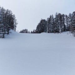 Lors d'une randonnée à ski